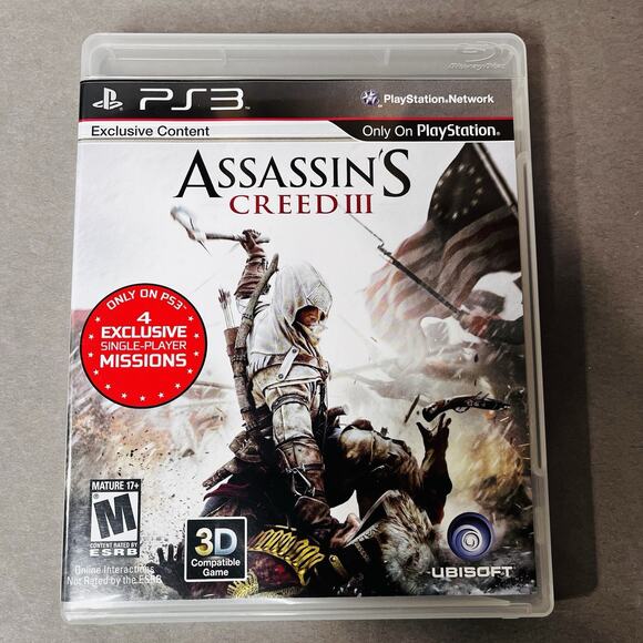 Assassin's Creed III (Sony PlayStation 3, 2012) - Picture 1 of 5